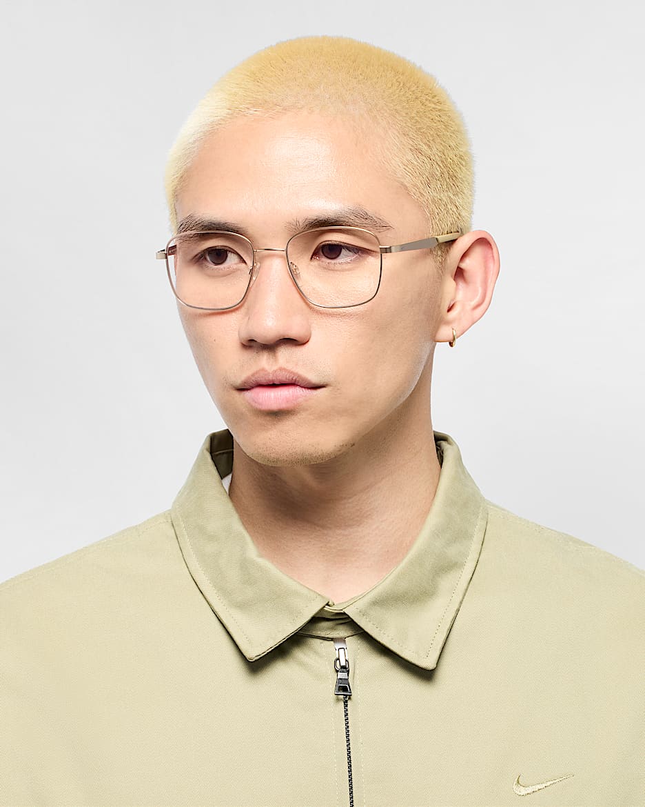 Nike Traveler Flow Blue Light Glasses - Gold