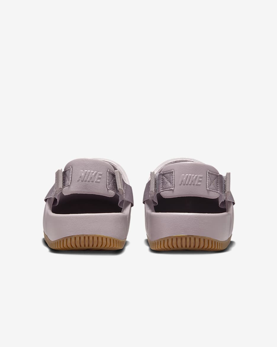 Nike Calm Women's Mules - Light Violet Ore/Gum Medium Brown/Light Violet Ore