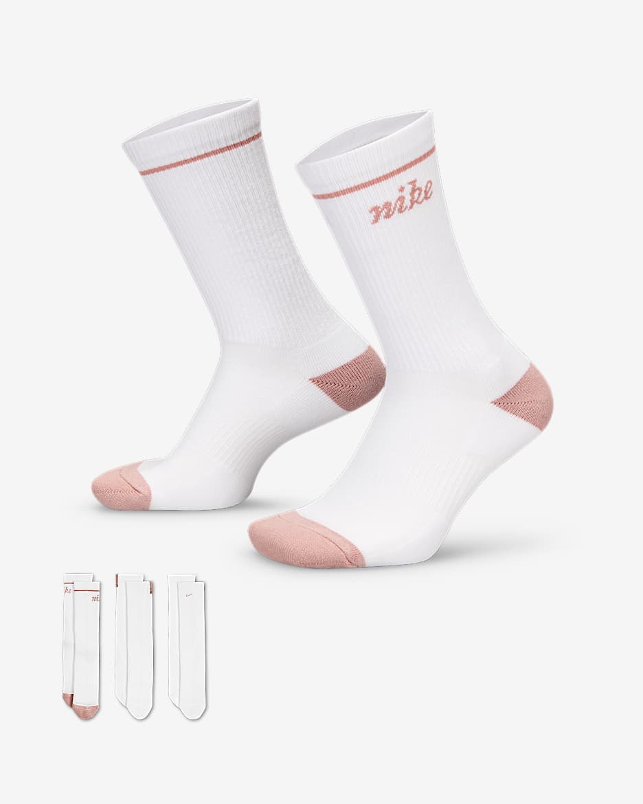 Calcetas (3 pares) Nike Everyday Plus Cushioned - Multicolor