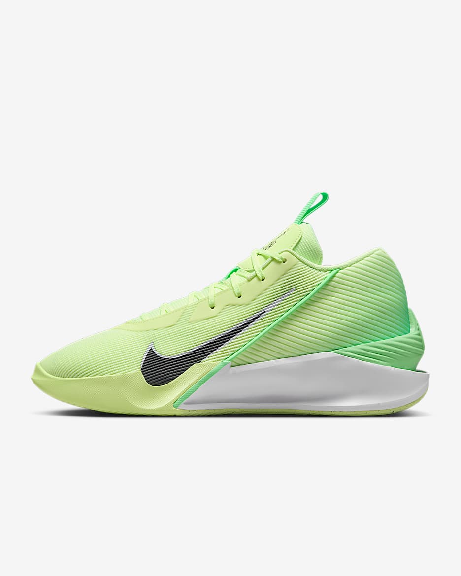 Nike G.T. Jump Academy Basketball Shoes - Barely Volt/Illusion Green/White/Iron Grey