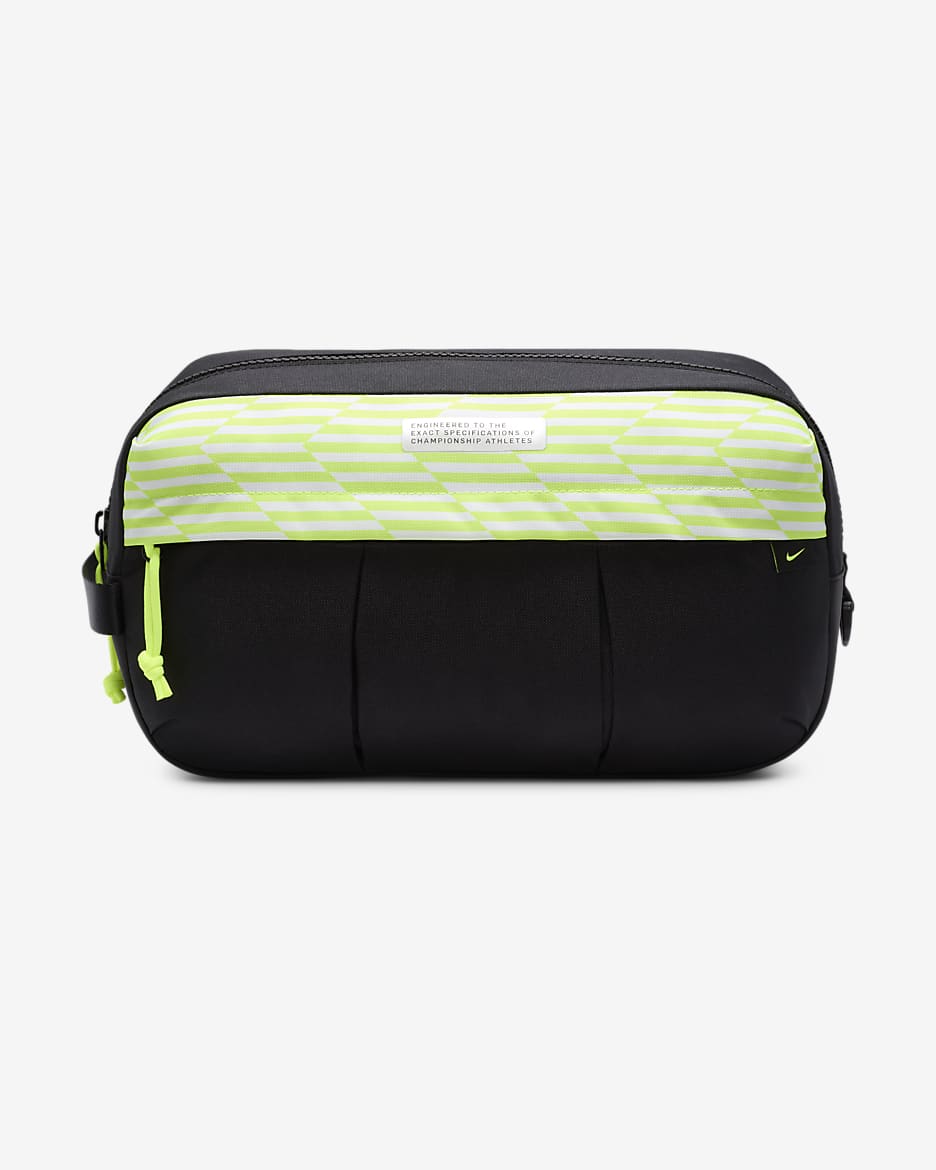 Nike Academy Fußballschuhtasche - Schwarz/Volt/Schwarz