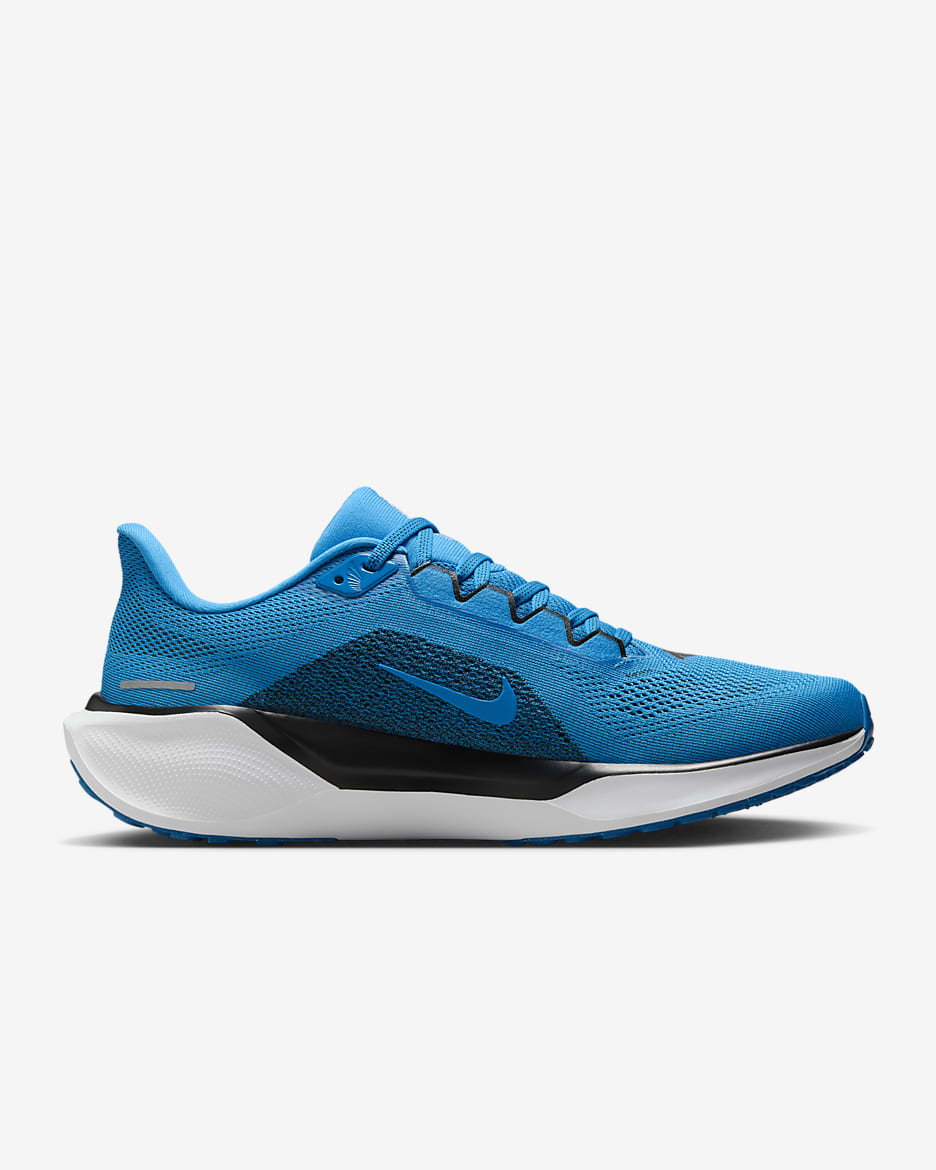 Tenis de correr en pavimento para hombre Nike Pegasus 41 NFL Carolina Panthers - Azul Neptuno/Blanco/Negro/Blanco