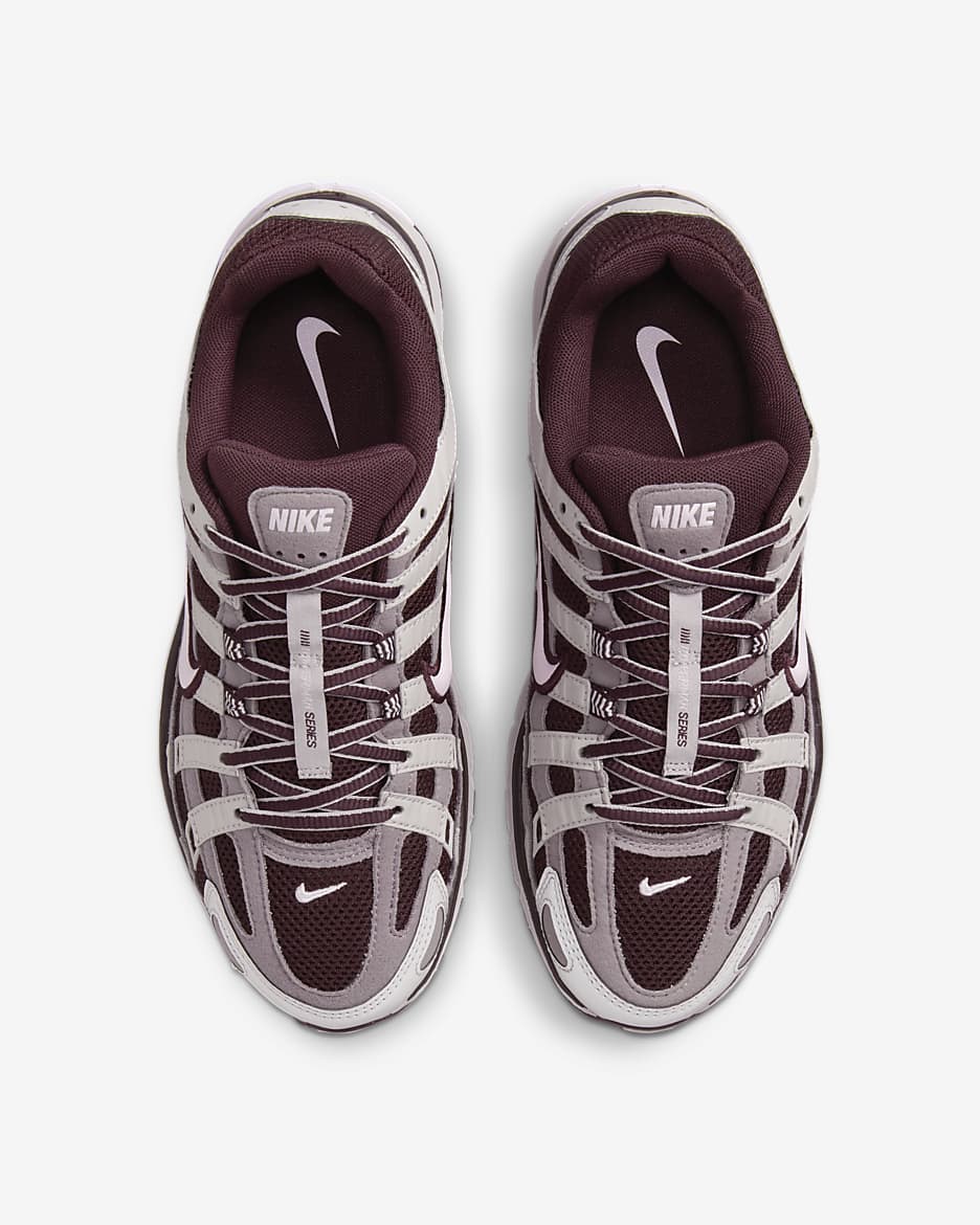 Nike P-6000 női cipő - Burgundy Crush/Taupe Grey/Platinum Violet/Pink Foam