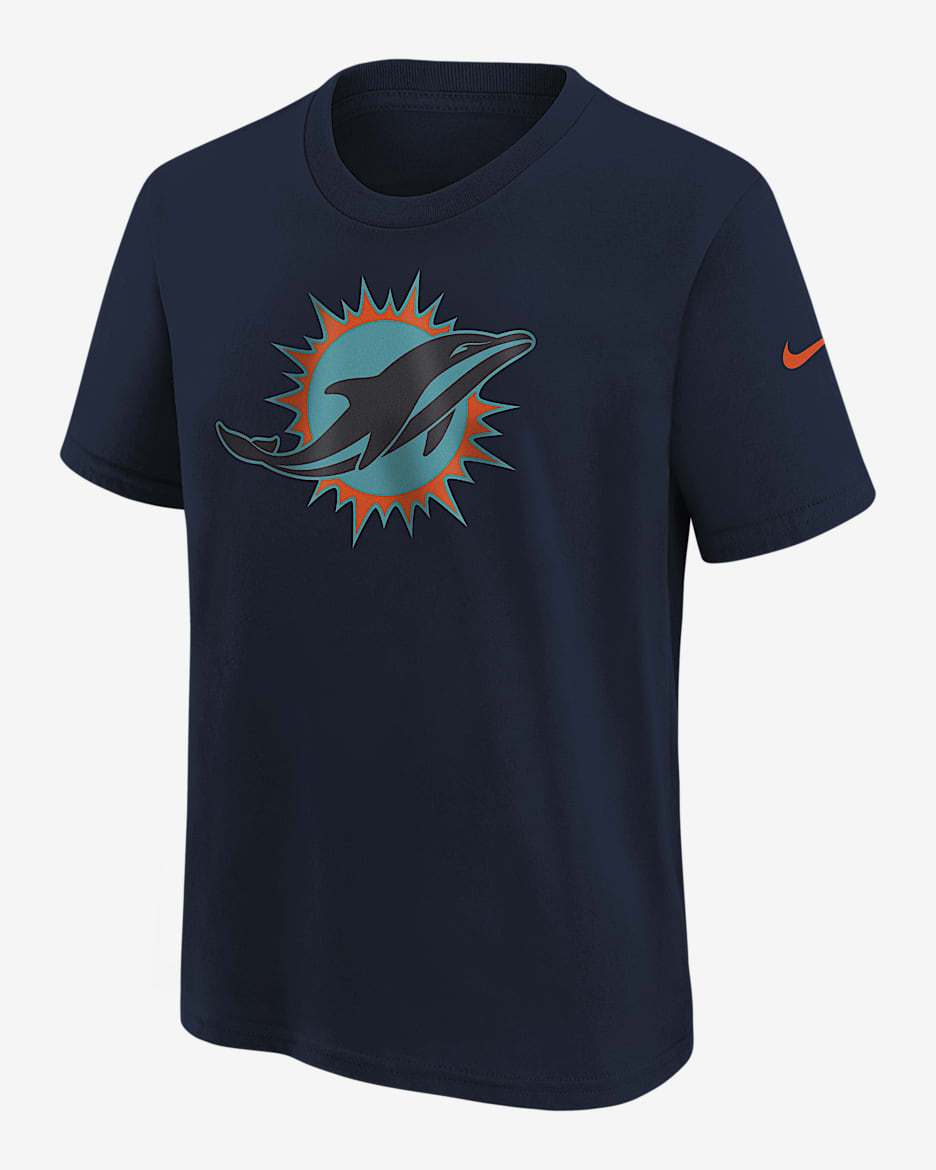 Miami Dolphins Rivalry Big Kids' Nike NFL T-Shirt - Navy