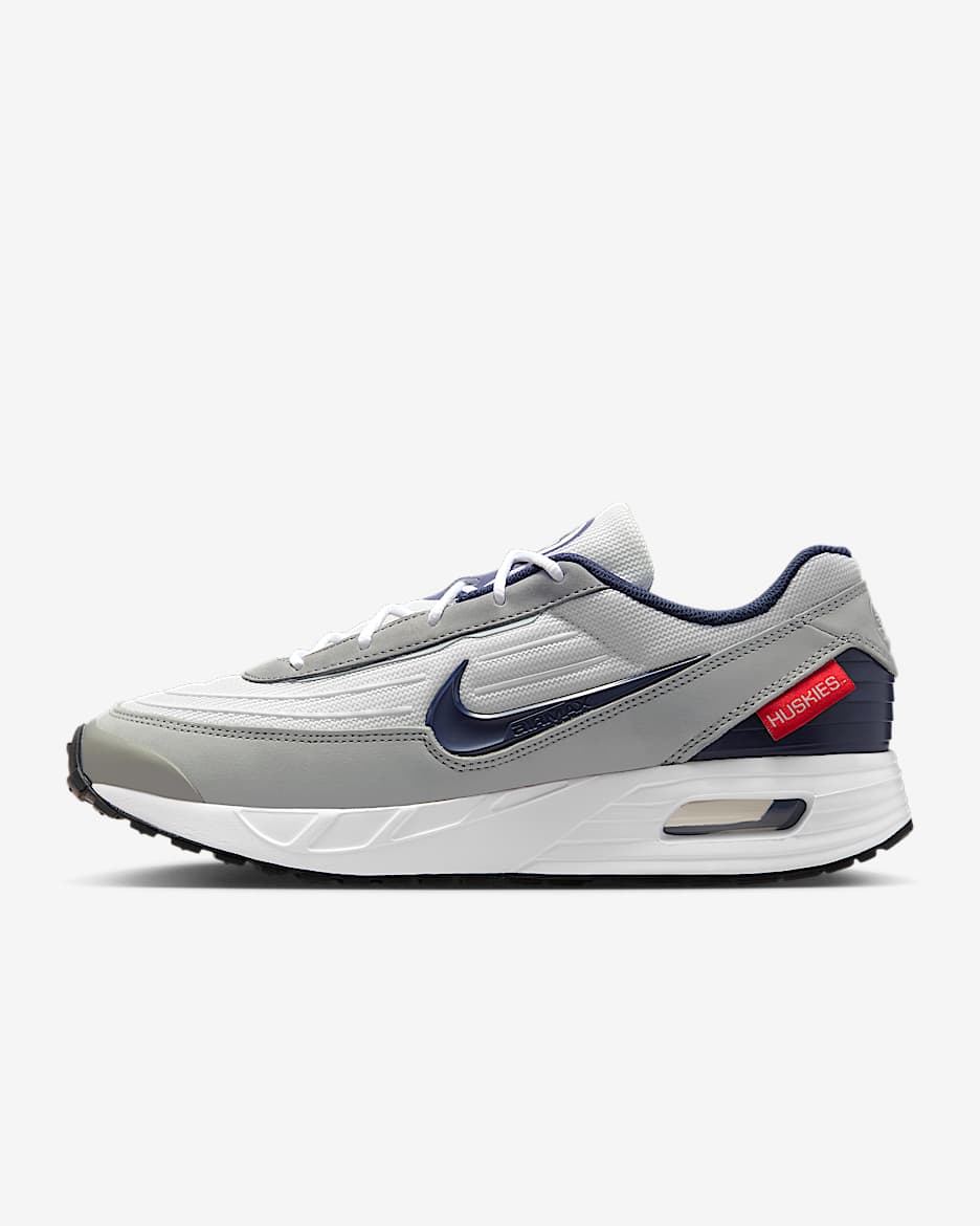 Nike College Air Max Verse (UConn) Men's Shoes - White/Light Smoke Grey/College Navy