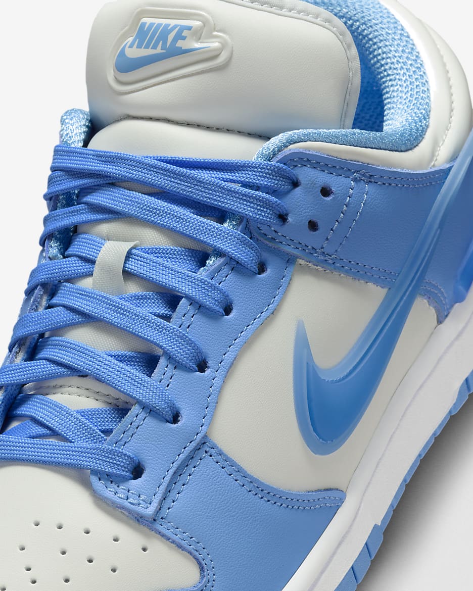 Nike Dunk Low Twist Women's Shoes - Photon Dust/White/University Blue