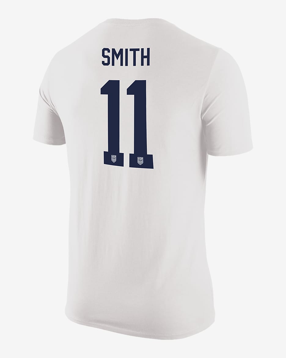 Playera de fútbol Nike para hombre Sophia Smith USWNT - Blanco