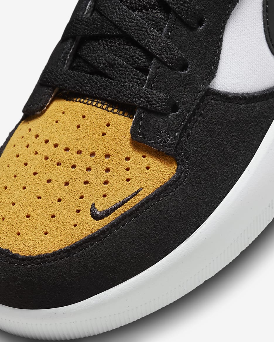 Nike SB Force 58 Skate Shoes - University Gold/White/Black