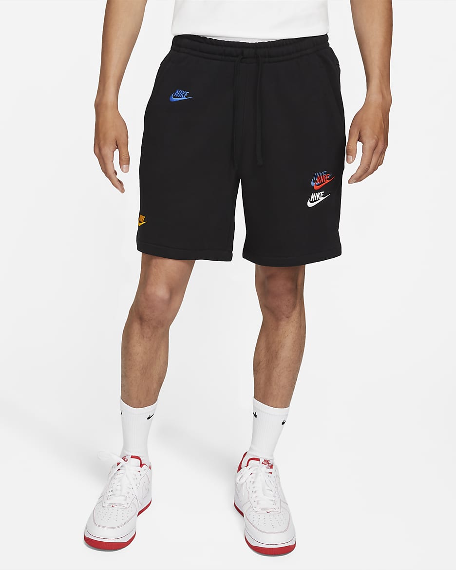 Nike Sportswear Essentials+ Men's French Terry Shorts - Black/Black