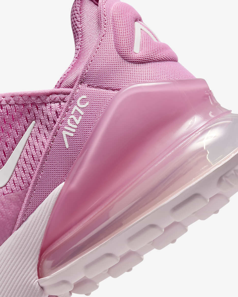 Tenis para niños grandes Nike Air Max 270 - Flamenco mágico/Espuma rosa