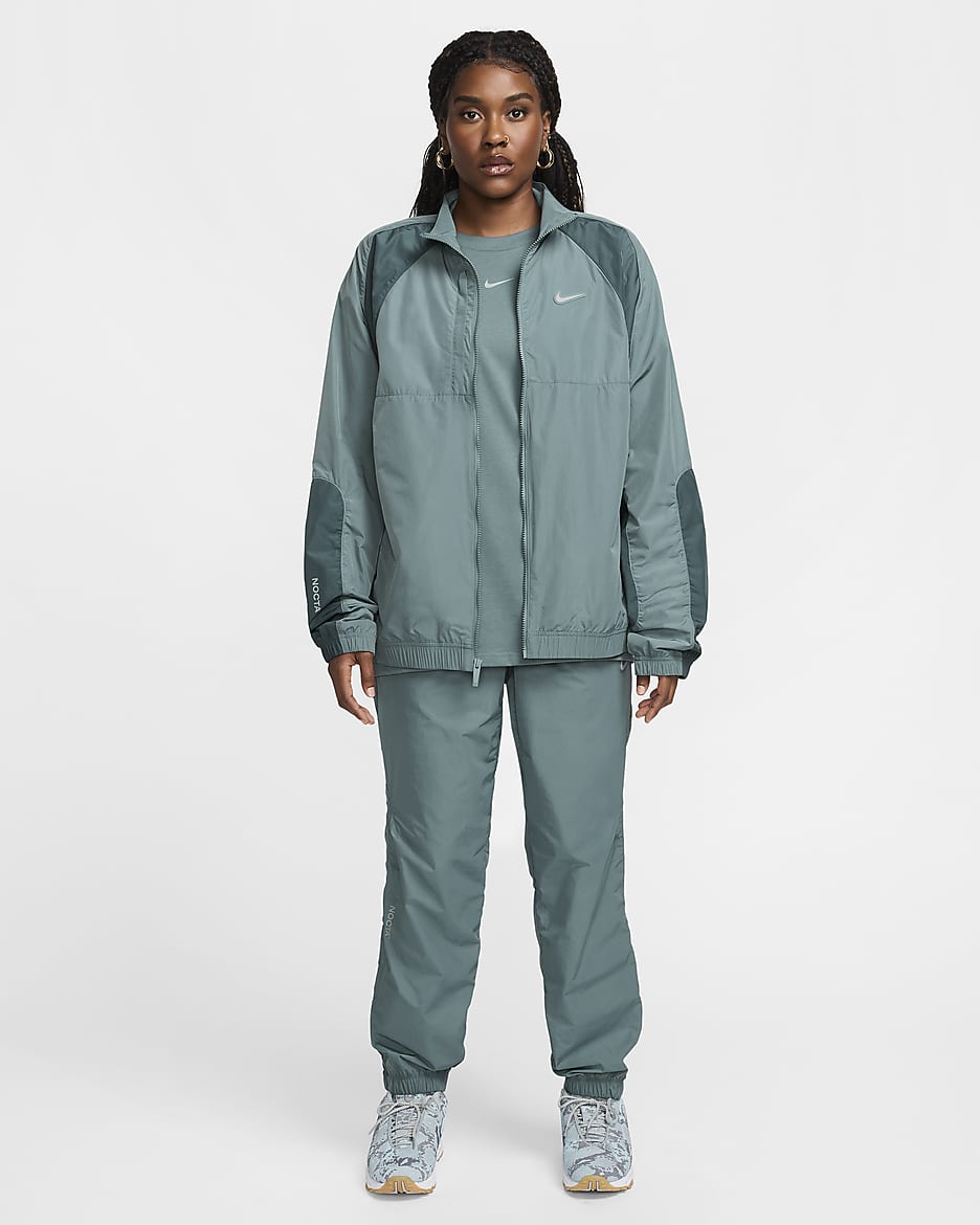 NOCTA Northstar nylon trainingsbroek - Mineral Slate/Faded Spruce/Mica Green