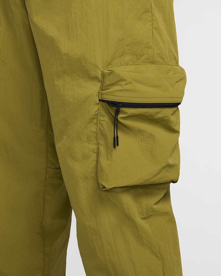 Nike Tech Pantalón cargo de tejido Woven - Hombre - Pacific Moss/Negro