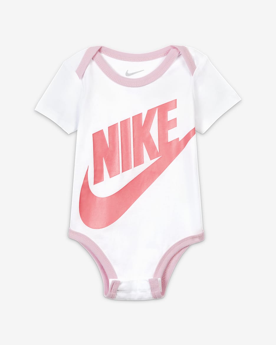 Nike AF1 Baby 3-Piece Milestone Blanket Set - Pink