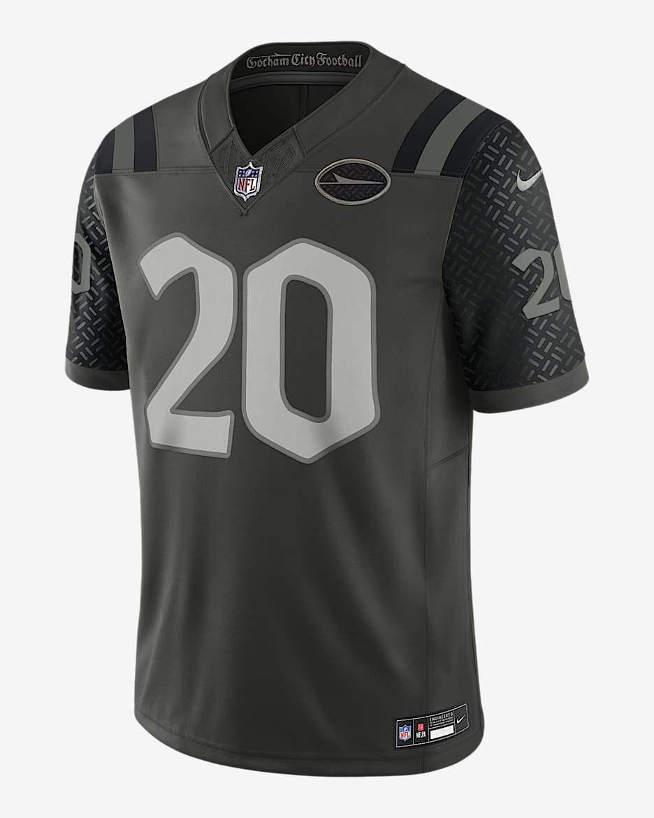 Breece Hall New York Jets Rivalries Collection Men's Nike Dri-FIT NFL Limited Jersey - Green