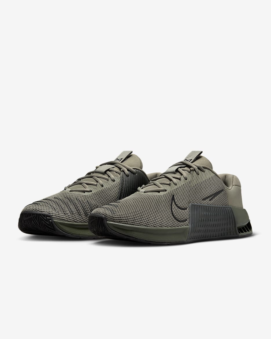 Nike Metcon 9 Men's Workout Shoes - Light Army/Cargo Khaki/Sequoia/Black