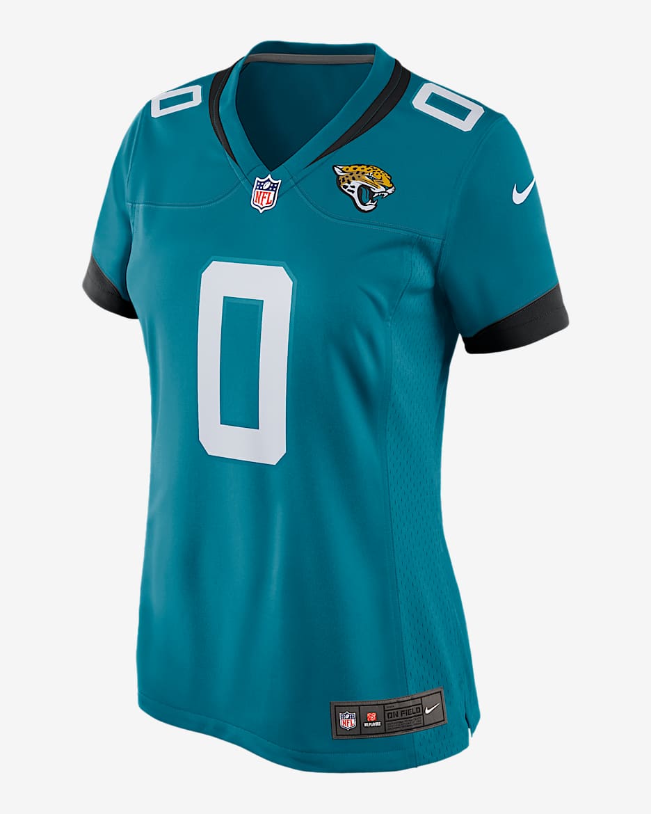 Jersey de fútbol americano Nike de la NFL Game para mujer Gabe Davis Jacksonville Jaguars - Viento