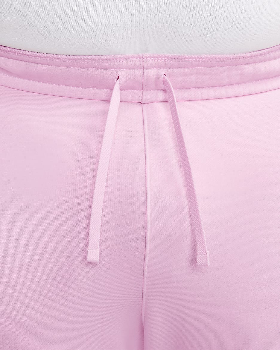 Pantalon Nike Sportswear Club Fleece pour Homme - Pink Foam/Pink Foam/Blanc