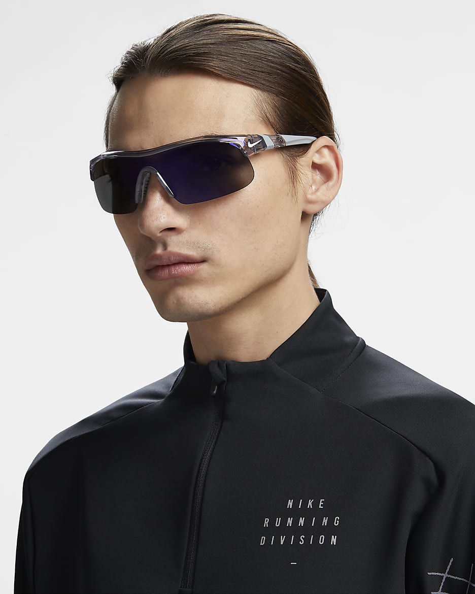 Nike Show X1 Sunglasses - Cool Grey/White/Grey