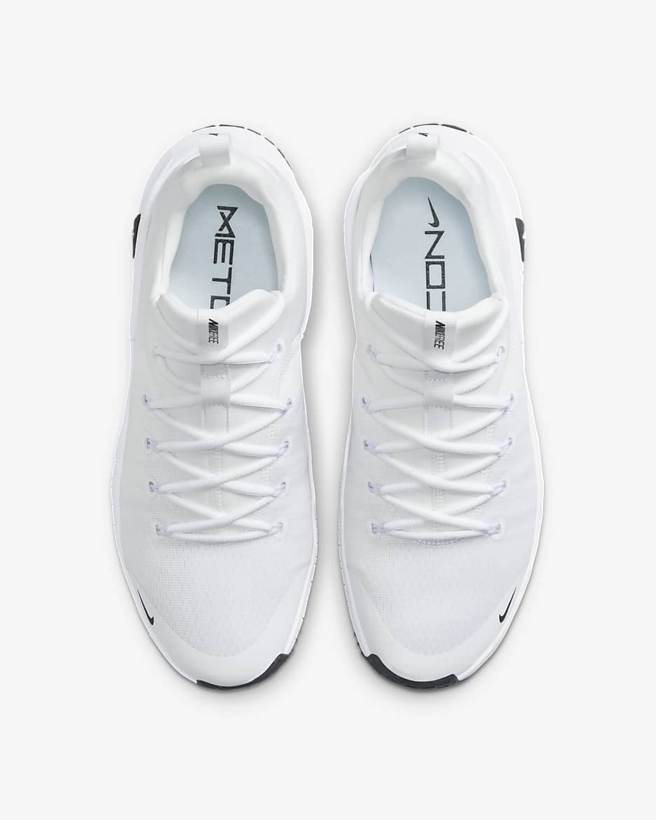 Nike Free Metcon 6 (Team Bank) Men's Workout Shoes - White/White/Black