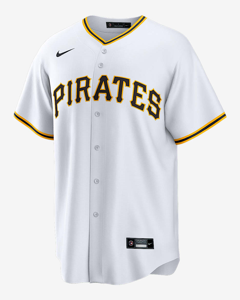Bryan Reynolds Pittsburgh Pirates Men's Nike MLB Replica Jersey - White