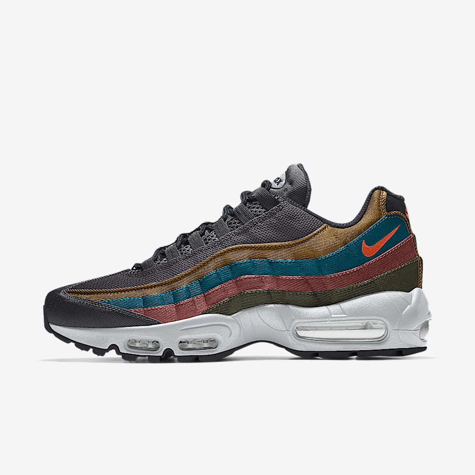 Nike Air Max 95 By You Custom Men's Shoe - Multi-Colour/Multi-Colour/Multi-Colour/Multi-Colour