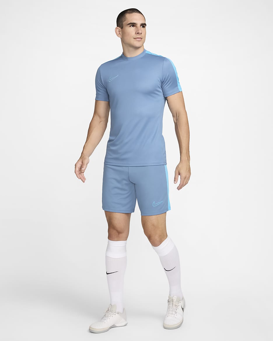 Shorts de fútbol Dri-FIT para hombre Nike Dri-FIT Academy - Tormenta del Egeo/Azul báltico/Azul báltico