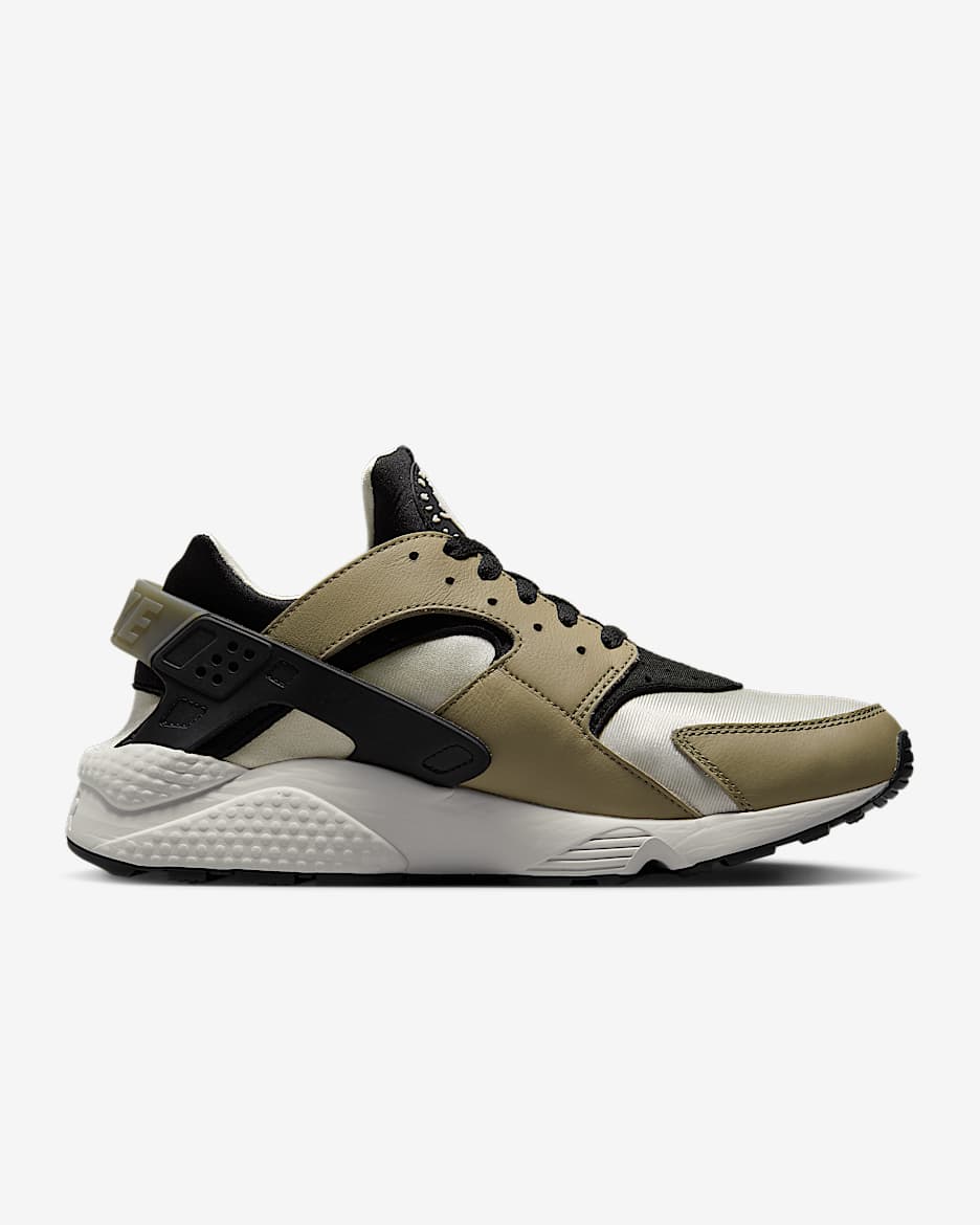 Calzado para hombre Nike Air Huarache - Negro/Fantasma/Caqui