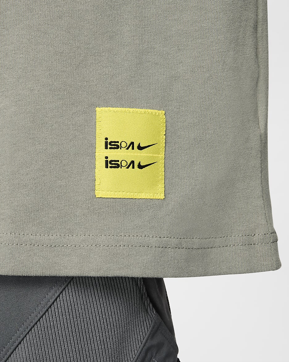 Nike ISPA Long-Sleeve Top - Dark Stucco/Black