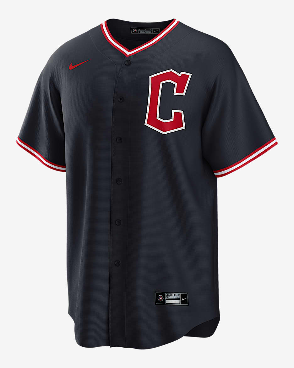 José Ramírez Cleveland Guardians Men's Nike MLB Replica Jersey - Navy