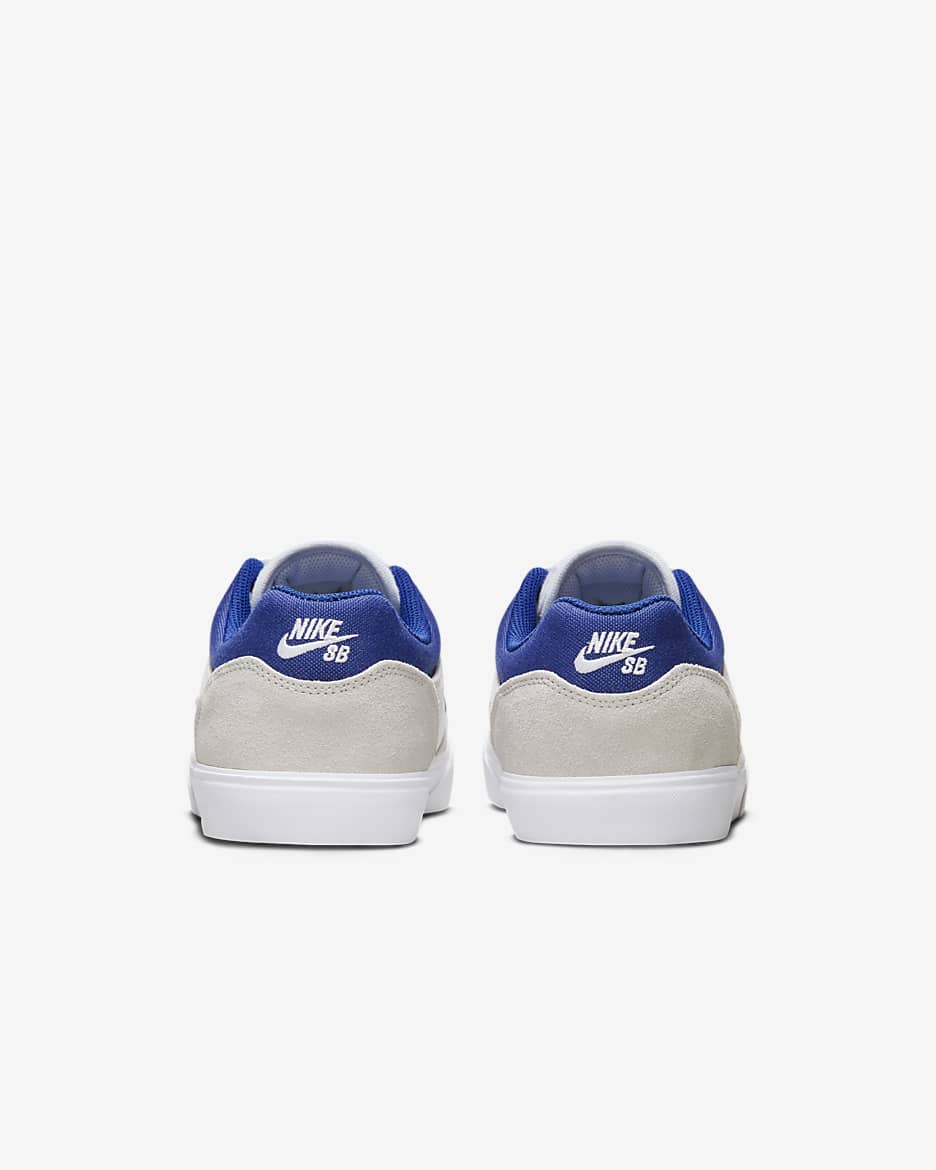 Nike SB Malor 男鞋 - 白色/Platinum Tint/白色/Deep Royal Blue