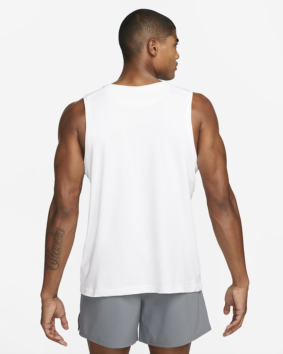 Nike Primary Men's Dri-FIT Versatile Tank Top - White/White