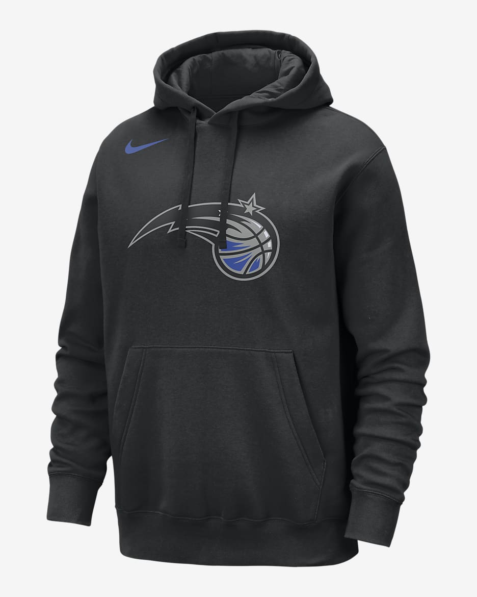 Orlando Magic Club Men's Nike NBA Pullover Hoodie - Black