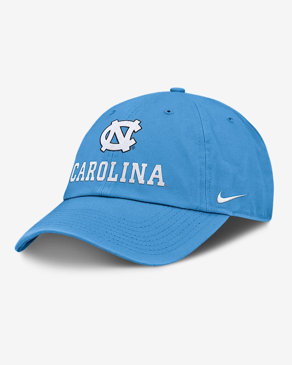 North Carolina Sideline Club Gameday Men's Nike College Adjustable Hat - Light Blue