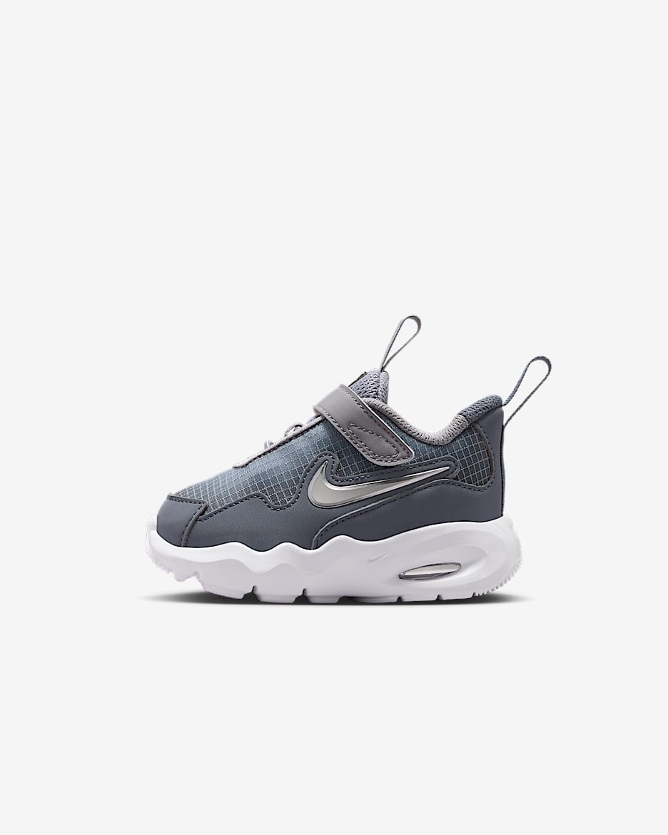 Nike Air Max Nova Baby/Toddler Shoes - Cement Grey/Light Carbon/Ghost/Metallic Silver