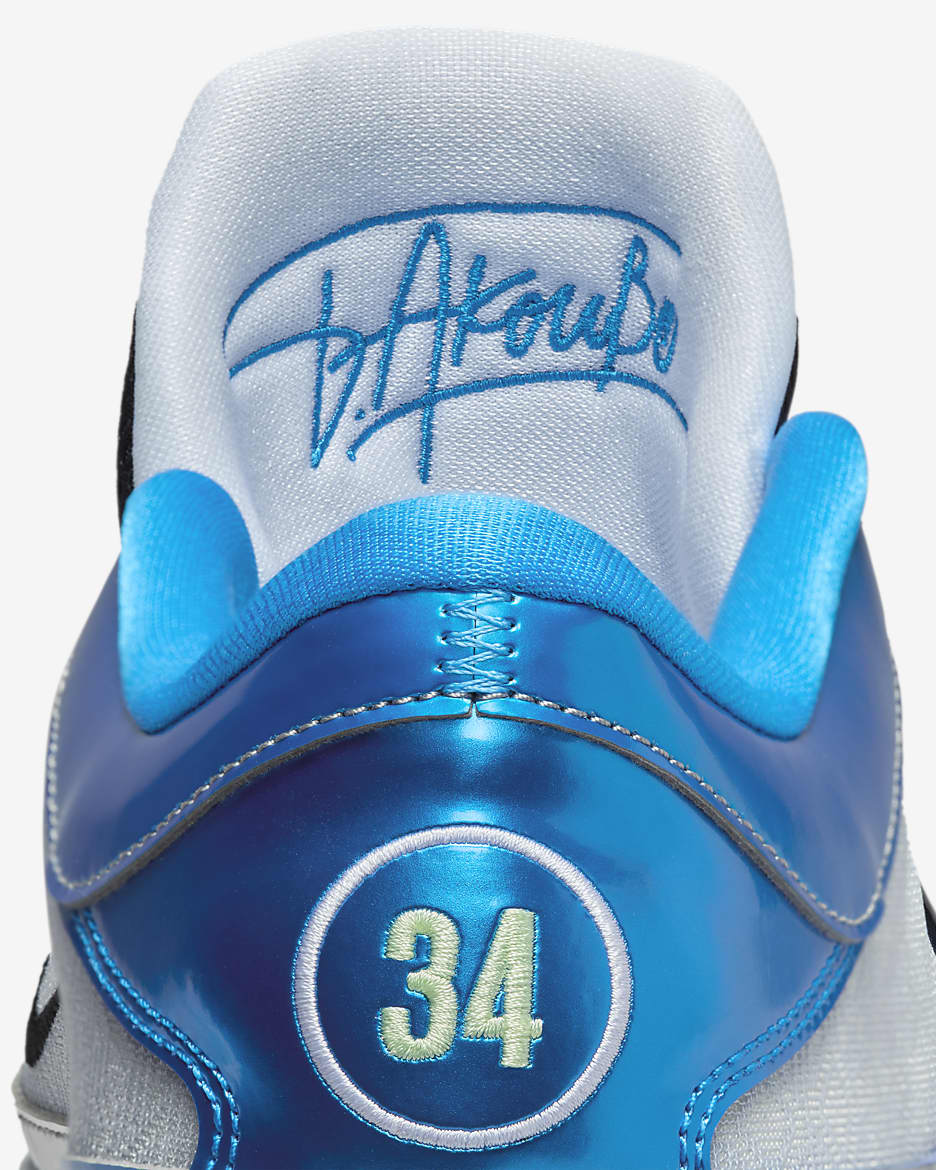 Freak 5 EP Basketball Shoes - Photo Blue/Metallic Silver/Barely Volt/Black