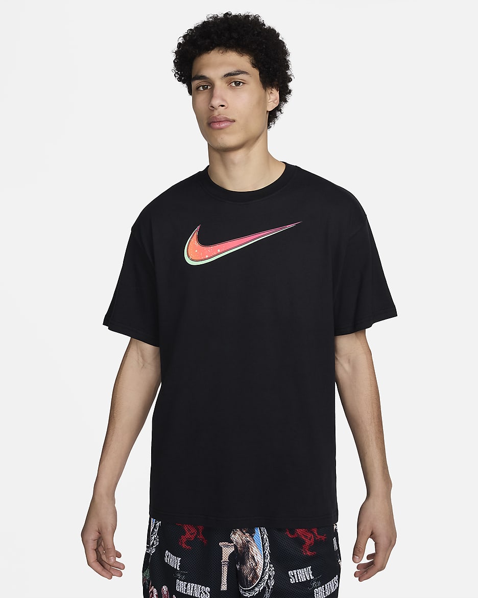 LeBron Men's M90 Basketball T-Shirt - Black