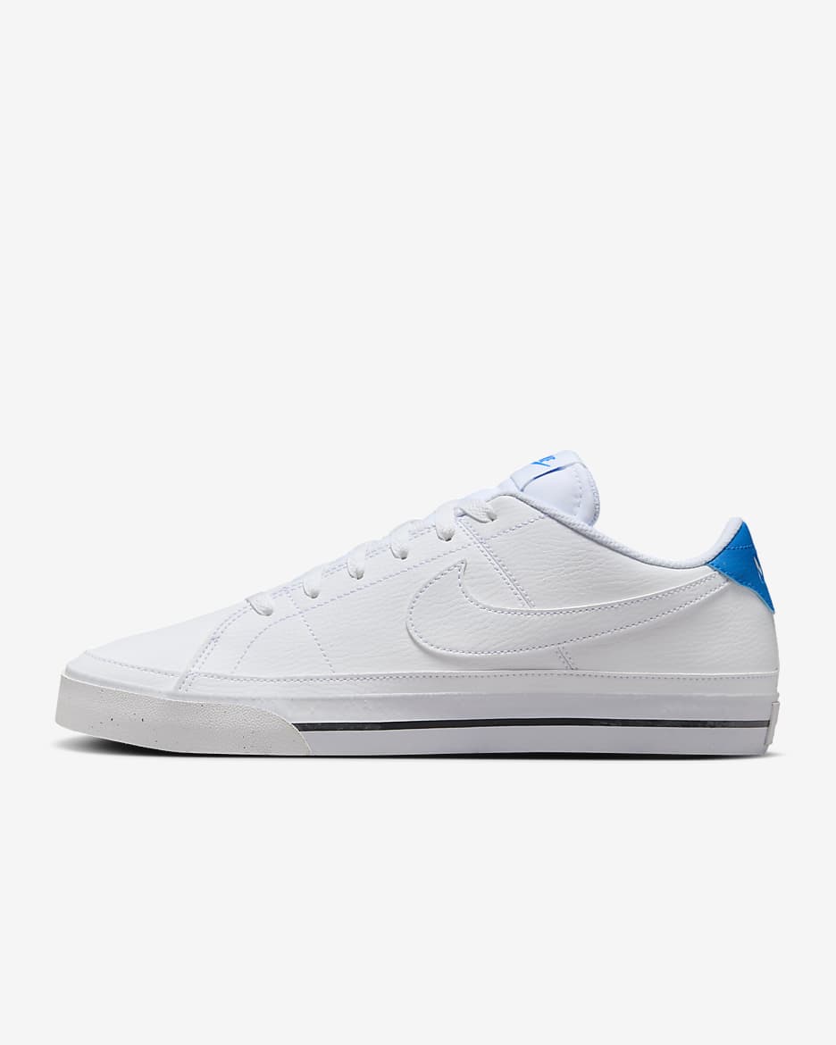 Nike Court Legacy Next Nature Men's Shoes - White/Black/Photo Blue