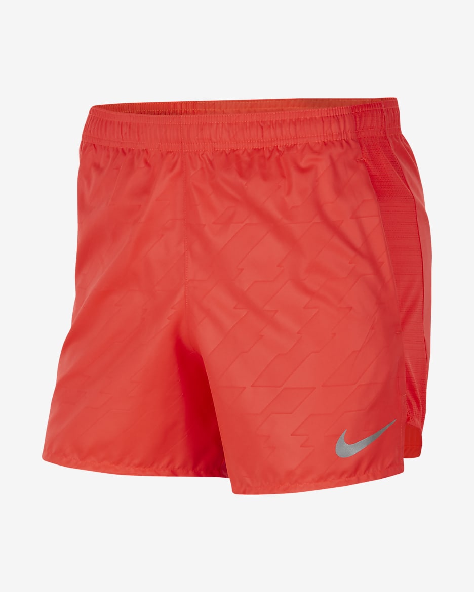 Nike Challenger Future Fast Men's Printed Running Shorts - Bright Crimson