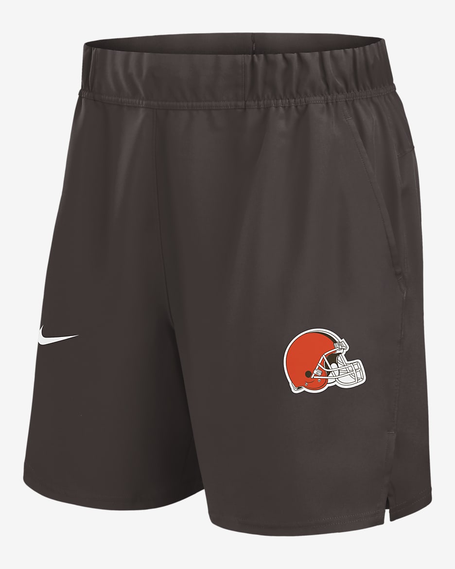 Cleveland Browns Blitz Victory Mens Nike Dri-FIT NFL Shorts - Brown