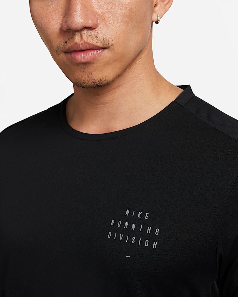 Nike Dri-FIT Run Division Rise 365 Men's Flash Short-Sleeve Running Top ...
