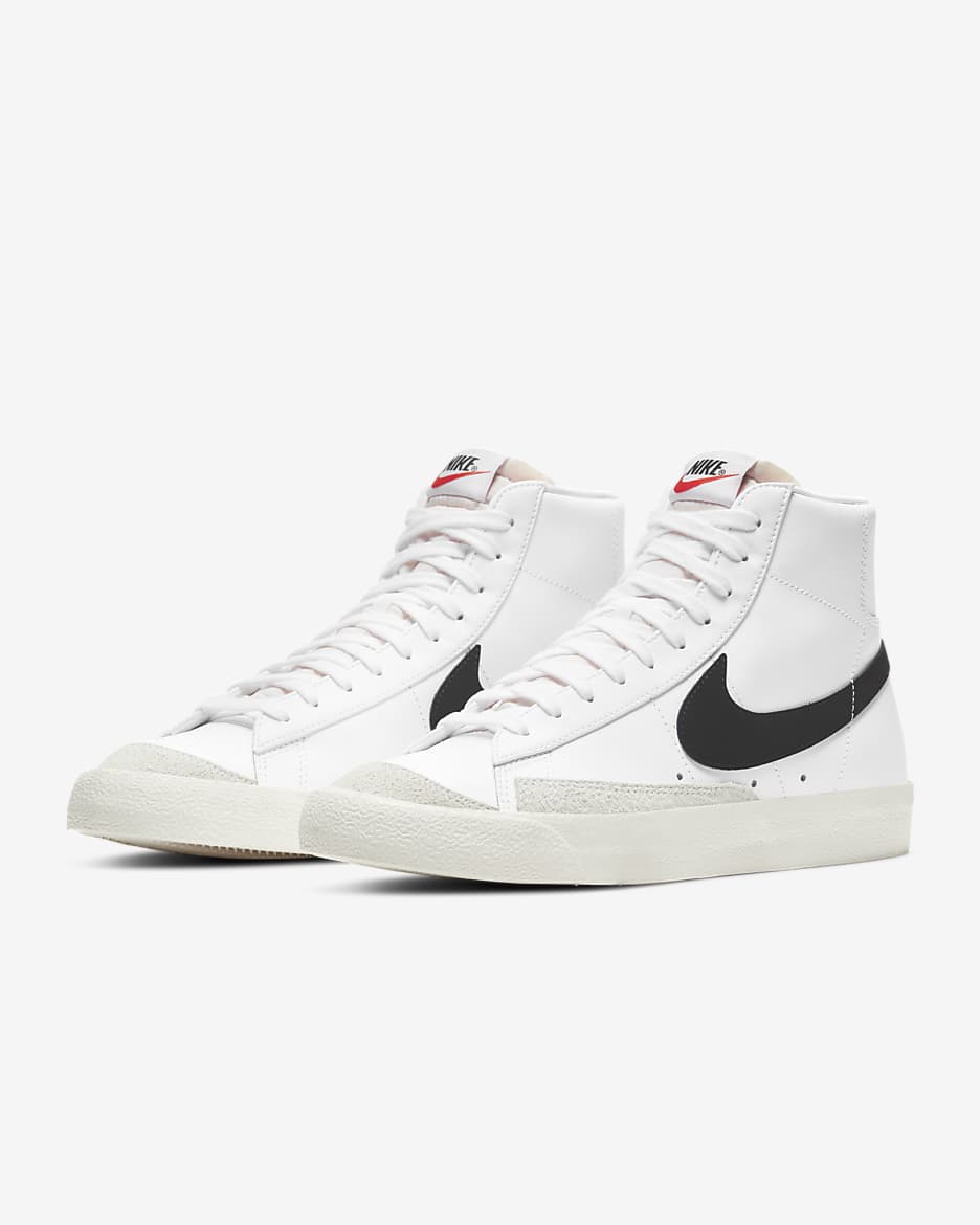 Nike Blazer 中筒 '77 Vintage 男鞋 - 白色/黑色