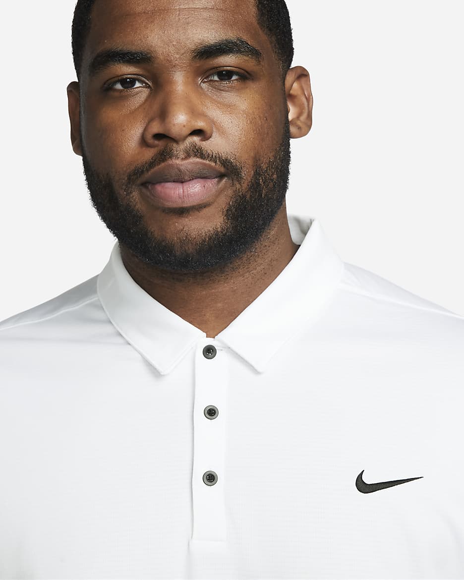 Nike Men's Football Polo - White/Black/Black