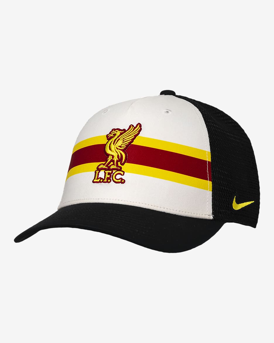 Gorra de rejilla de fútbol Nike Liverpool FC - Negro