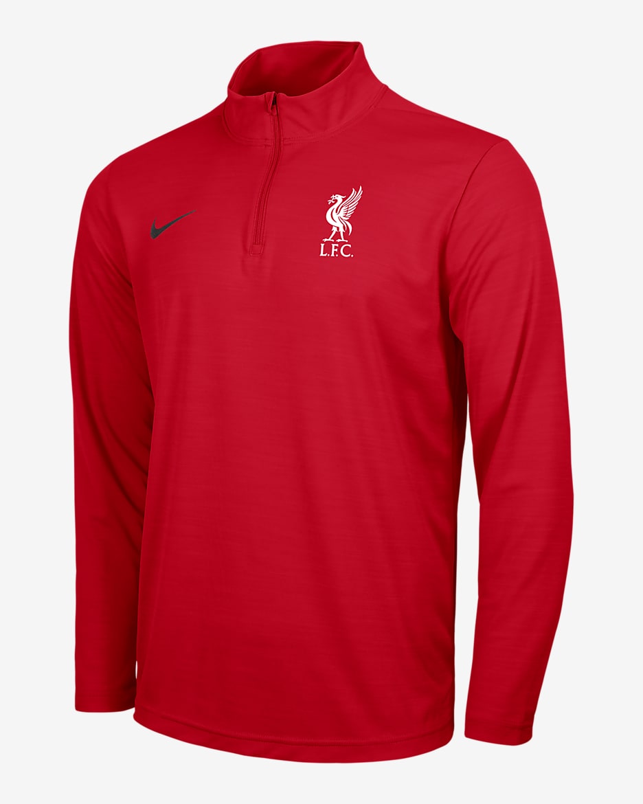 Liverpool Men's Nike 1/4-Zip Intensity Top - University Red