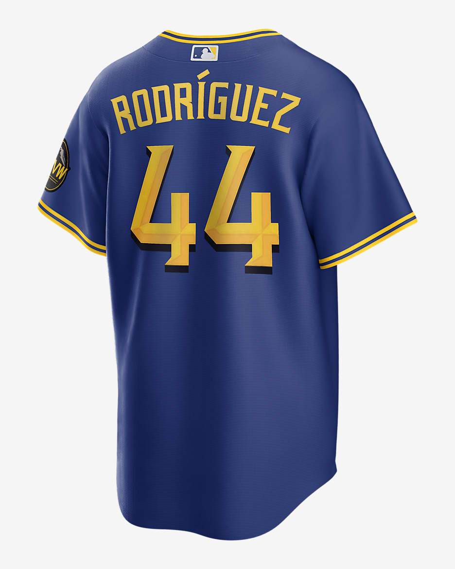 MLB Seattle Mariners City Connect (Julio Rodriguez) Men's Replica Baseball Jersey - Royal