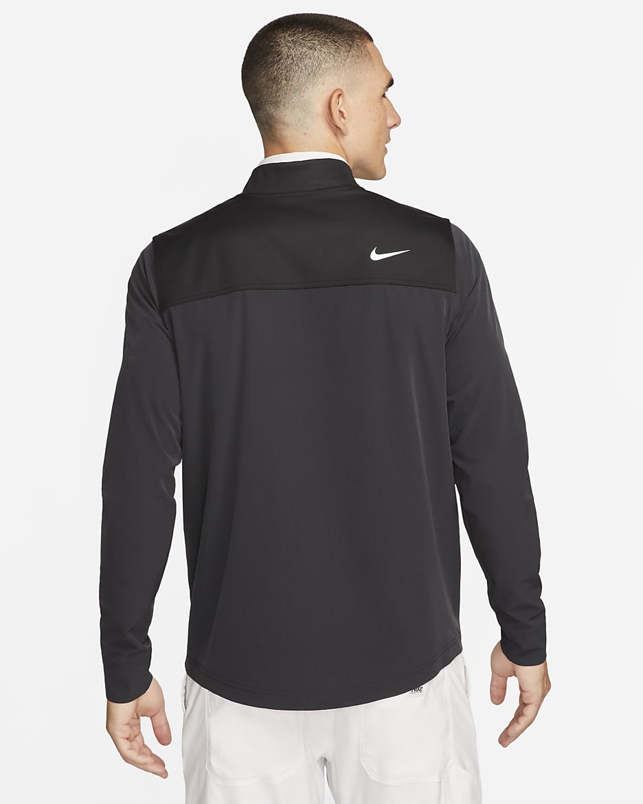 Ανδρικό τζάκετ γκολφ Nike Tour Essential - Μαύρο/Μαύρο/Λευκό