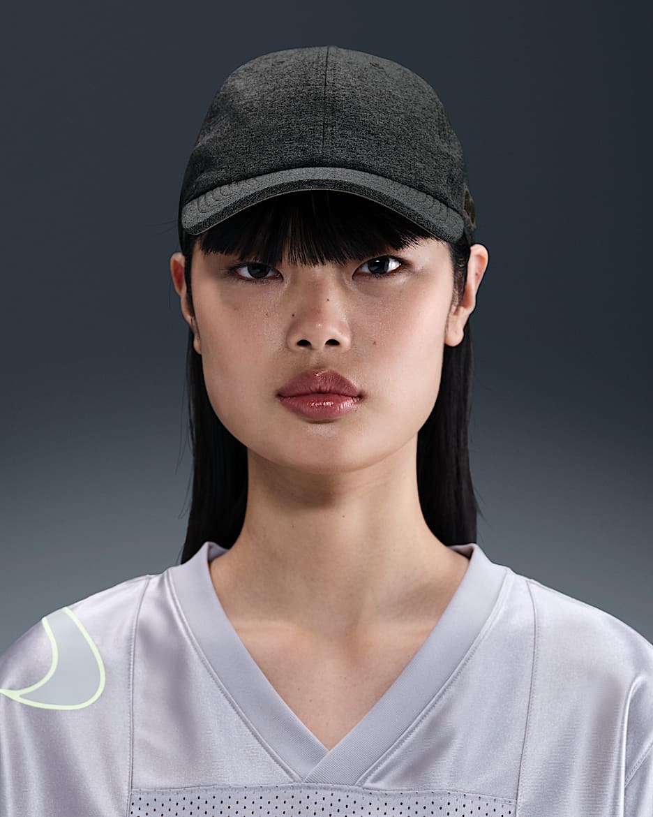 Gorra Nike Club sin estructura Naomi Osaka - Negro/Sándalo/Oliva medio