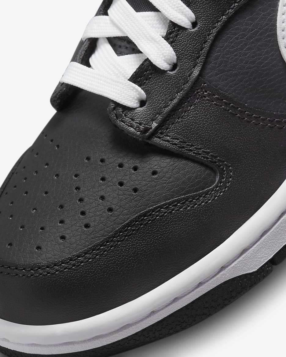 Nike Dunk Low Older Kids' Shoes - Black/Off-Noir/White