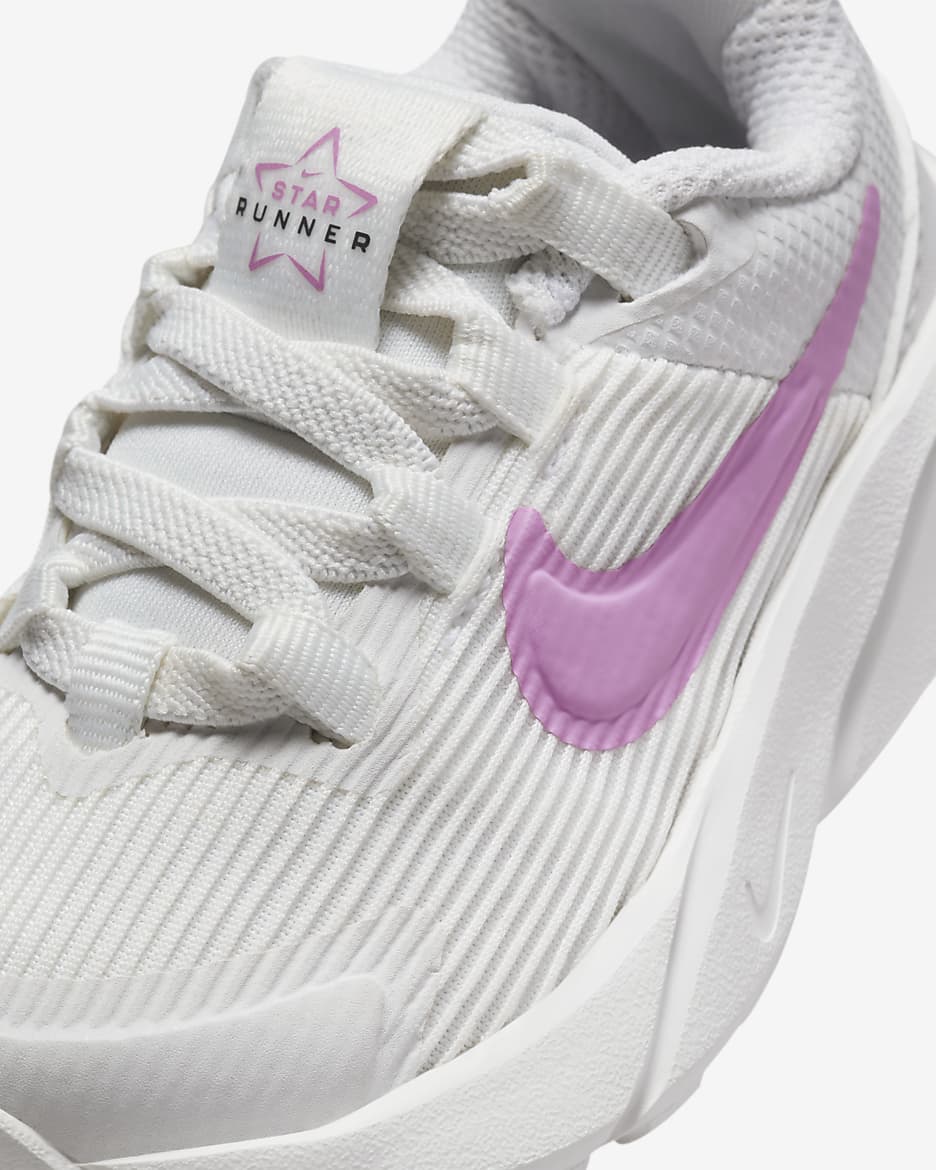 Nike Star Runner 4 Baby/Toddler Shoes - Summit White/Viotech/Summit White/Beyond Pink