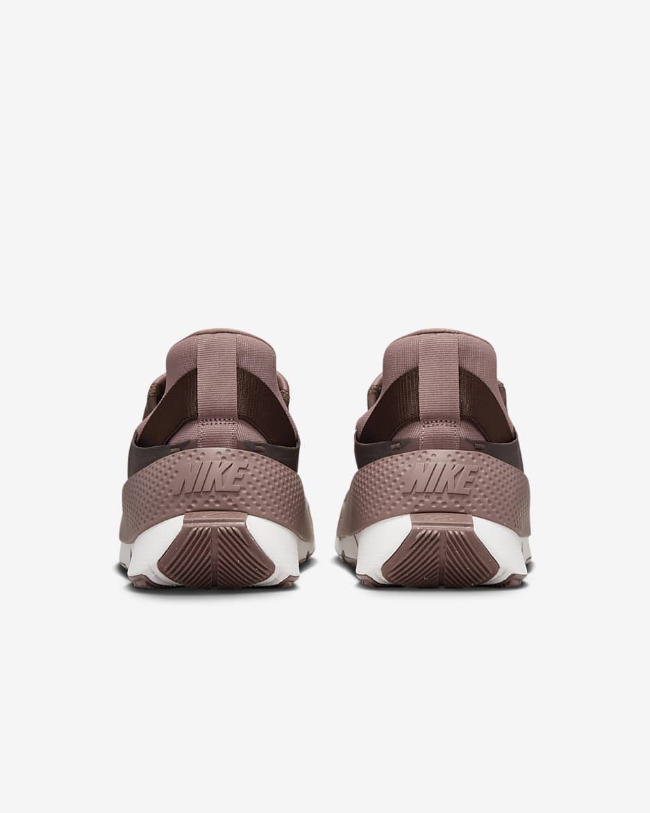 Nike Go FlyEase Easy On/Off Shoes - Smokey Mauve/Summit White/Baroque Brown